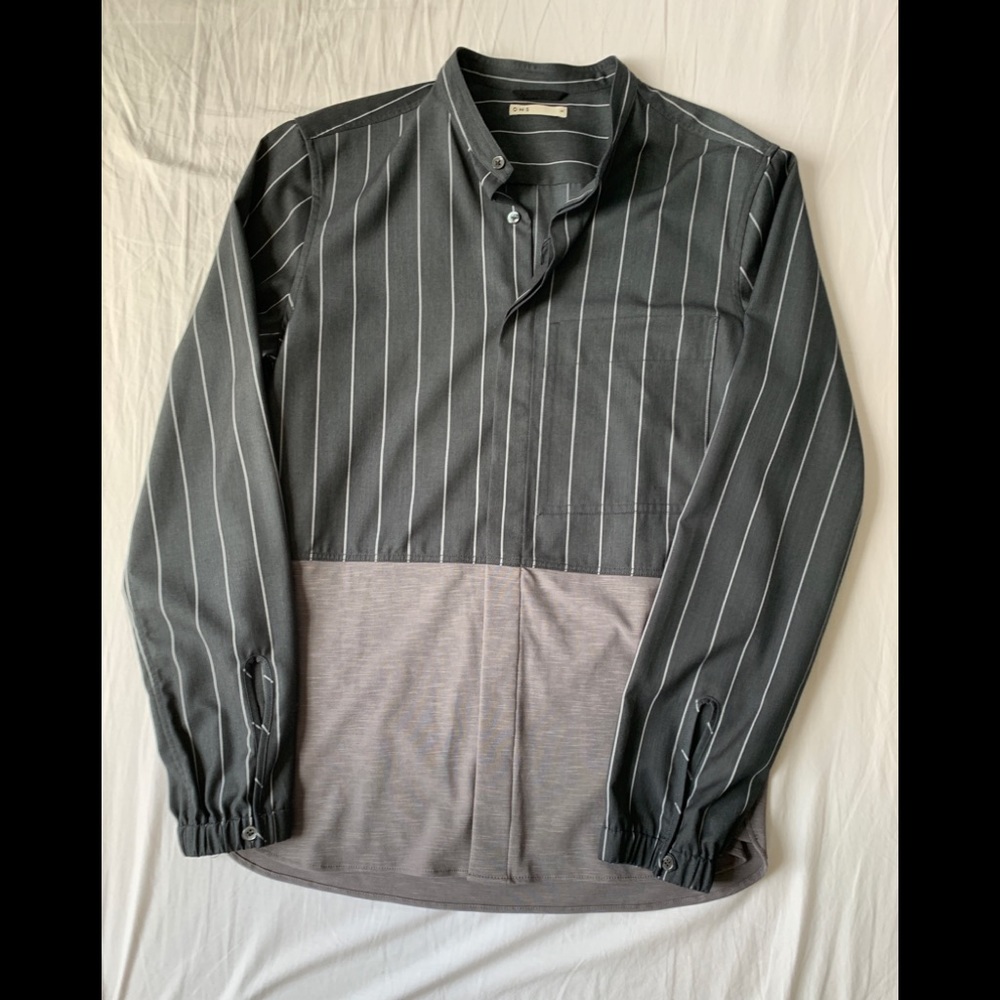O.N.S   Blocked button down shirt jacket